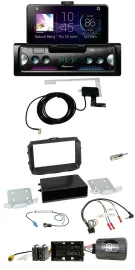 Автомагнитола для Alfa Romeo Giulietta (940) Facelift 2014 Pioneer DAB, Bluetooth, USB, поддержка кнопок на руле