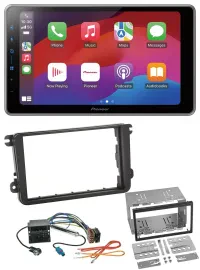 Pioneer MP3 USB DAB Bluetooth 2DIN Autoradio für VW Amarok ab 10 Beetle ab 11 EO