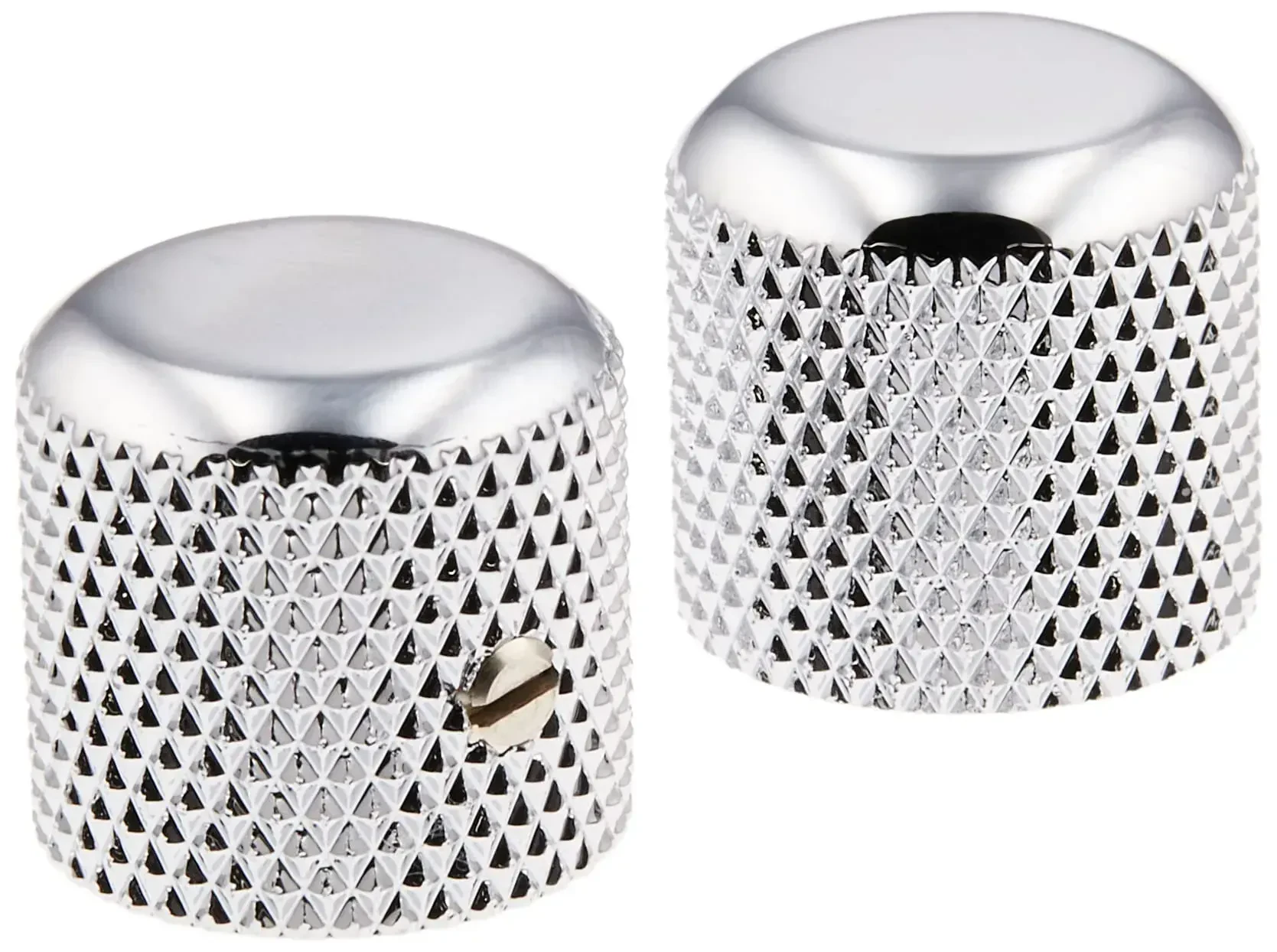 Ручка потенциометра для гитары Fender '52 American Vintage Tele Chrome (пара)