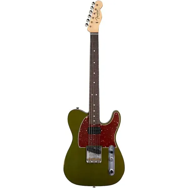 Электрогитара Fender Custom Shop 1963 Telecaster Custom Journeyman Relic Masterbuilt Aged Caddilac Green