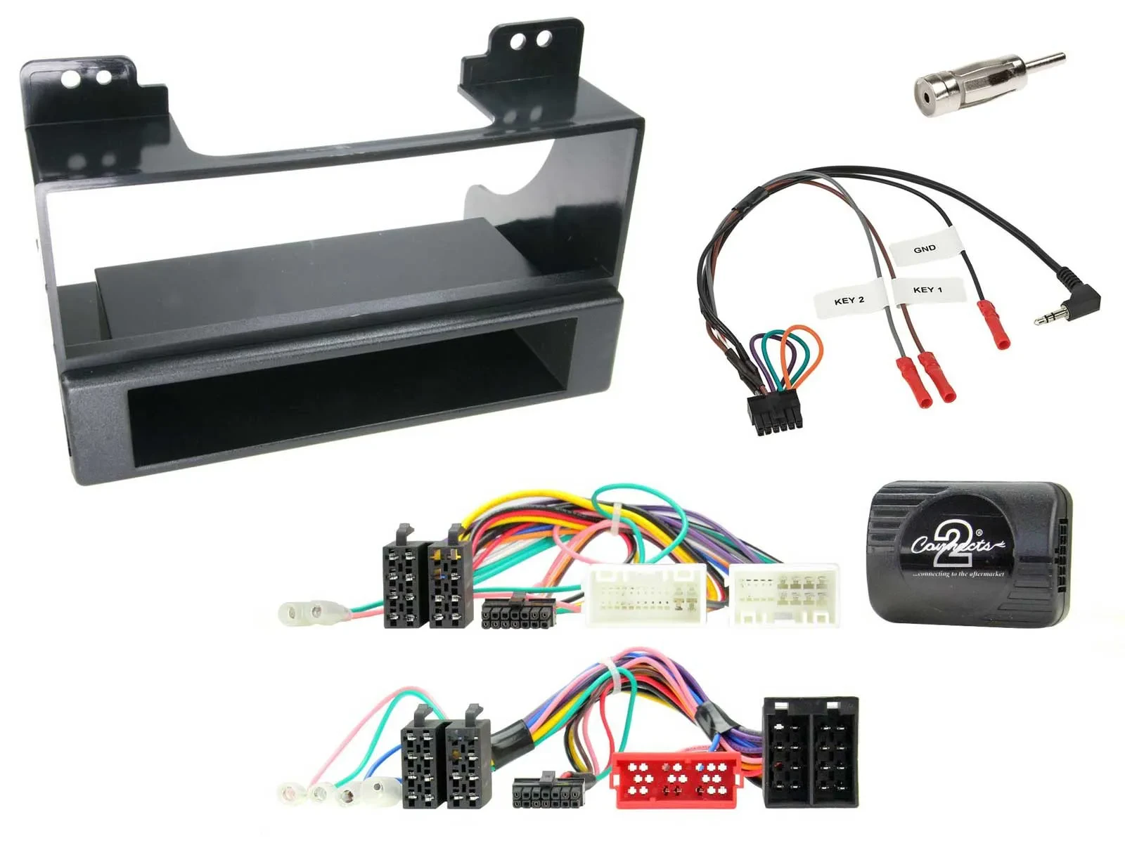 Radioset Lenkradadapter DIN Autoradio für KIA Carnival II VQ 2006-2011