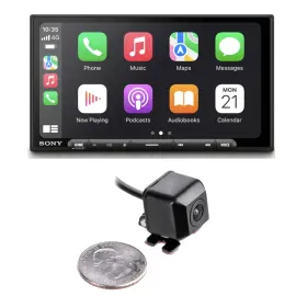 Sony XAV-AX6000 Multimedia Receiver w/ 50% Off NVX XCADJ1 Backup Cam