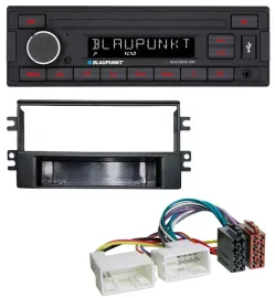 Blaupunkt MP3 AUX USB 1DIN Autoradio für Kia Carens (ab 2007)