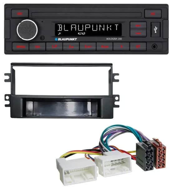 Blaupunkt MP3 AUX USB 1DIN Autoradio für Kia Carens (ab 2007)