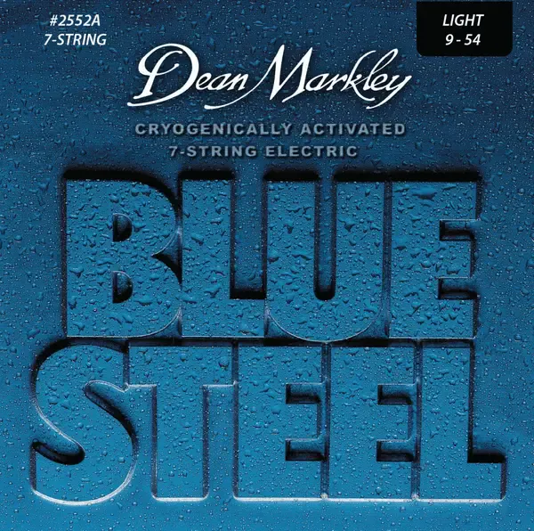 Струны для электрогитары Dean Markley 2552A Blue Steel 9-54