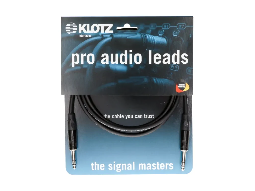 Коммутационный кабель Klotz B4PP1K0200 Black 2 м