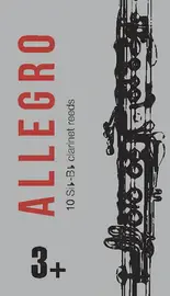 FR18C005 Allegro Трости для кларнета inB/inA № 3+ (10шт), FedotovReeds
