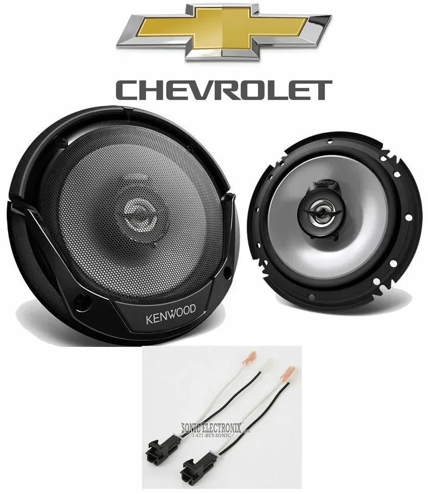 Автомобильный динамик Kenwood KFC-1666S 6.5" для Chevrolet Impala (2000–2013), передний