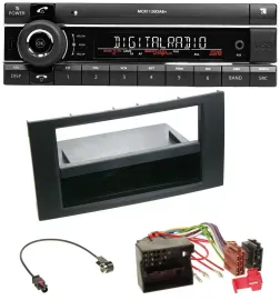 Автомагнитола Kienzle Bluetooth MP3 USB DAB для Ford Focus, C-Max, S-Max, Galaxy (2003–2007)