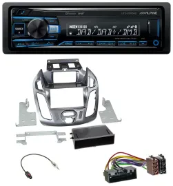 Alpine USB Bluetooth DAB MP3 Autoradio für Ford Transit Connect 2012-2018 Displa