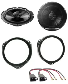 Pioneer 3-Wege 300Watt 16,5cm Lautsprecher für Opel Meriva Astra Calibra Omega V