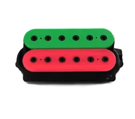 Звукосниматель для электрогитары DiMarzio DP159PSP Evolution F-Spaced Bridge Green Pink