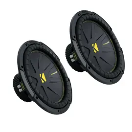 Сабвуфер пассивный Kicker CWCS124 CompC 12", 4 Ω (набор, 2 шт.)