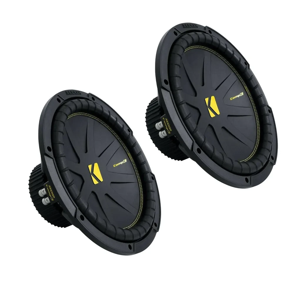 Сабвуфер пассивный Kicker CWCS124 CompC 12", 4 Ω (набор, 2 шт.)