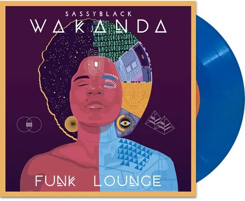 Виниловая пластинка Sassyblack - Wakanda Funk Lounge [New 7" Vinyl] Colored Vinyl, Ltd Ed