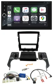 Blaupunkt DAB Lenkrad TMC Bluetooth USB 2DIN Navigation für Subaru Impreza ab 20