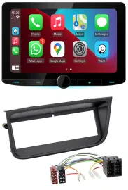 Kenwood MP3 USB DAB Bluetooth Autoradio für Peugeot 406