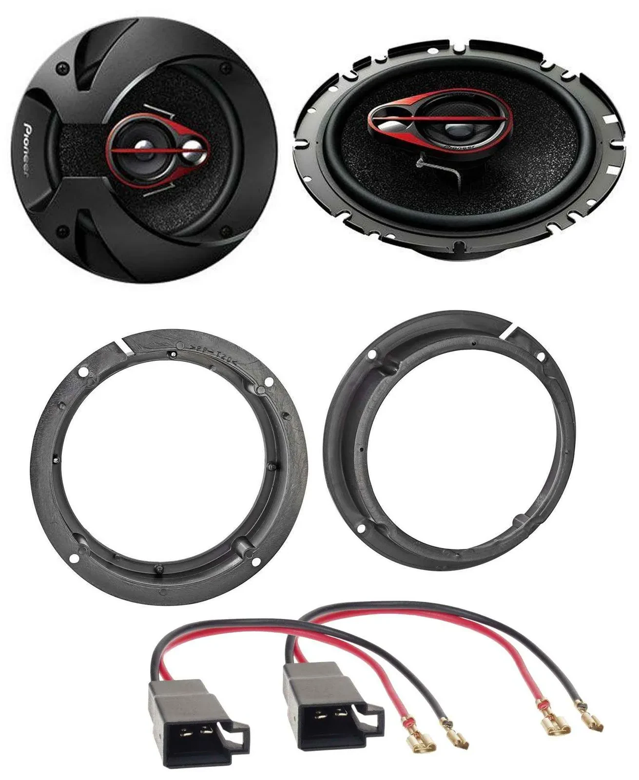 Pioneer 3-Wege 250Watt 16,5cm Lautsprecher für Kia Carnival Soul ab 14 Fronttür