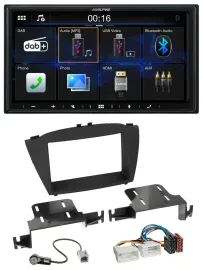 Alpine Bluetooth 2DIN MP3 DAB USB Autoradio für Hyundai ix35 (ab 2013)