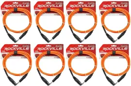 Коммутационный кабель Rockville RCXFB6O Orange 1.8 м (8 штук)