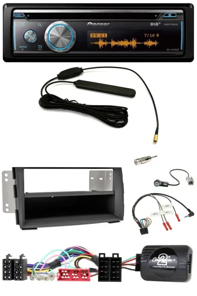 Pioneer CD USB Bluetooth DAB Lenkrad Autoradio für Kia Venga (2010-2019)
