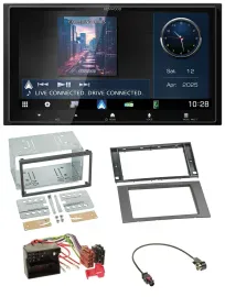 Kenwood Bluetooth 2DIN USB DAB MP3 Autoradio für Ford C-Max Galaxy S-Max 03-07 a