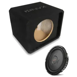 Сабвуфер NVX NE121P_REF1200S 12", фазоинверторный (slot ported), корпус MDF 3/4", низкопрофильный