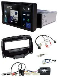 Pioneer DAB Lenkrad Bluetooth USB Autoradio für Toyota Aygo 2014-2021