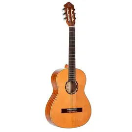 Классическая гитара Ortega Family R122G-3/4 Cedar Gloss Natural