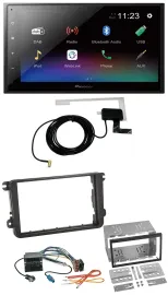 Pioneer DAB MP3 Bluetooth 2DIN USB Autoradio für Seat Alhambra Leon Toledo