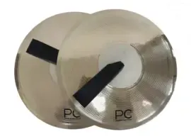Маршевые ударные тарелки PC Drums & percussion PC14MHG профессиональные High Grade (пара) размер 14" с креплением на руку