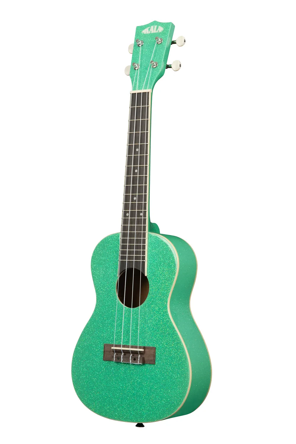 KALA KA-SPRK-GREEN Gatsby Green Sparkle Concert Ukulele with Bag