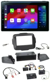Pioneer Bluetooth DAB Lenkrad USB Autoradio für Jeep Renegade ab 2015