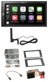 Pioneer USB 2DIN Bluetooth DAB MP3 Autoradio für Ford Fusion Transit Kuga 05-12