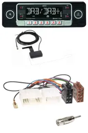 Dietz DAB Bluetooth USB MP3 Autoradio für Mazda MX-5 (1989-2000)
