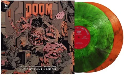 Виниловая пластинка Clint Mansell - Doom (Original Soundtrack) [New Vinyl LP] Colored Vinyl, Green,