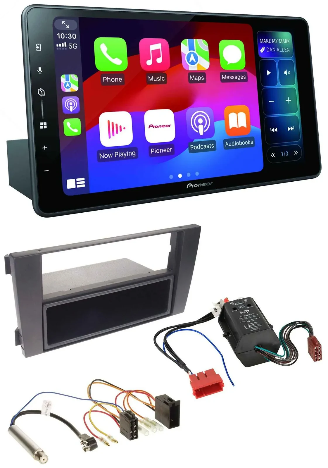 Pioneer Bluetooth DAB MP3 USB Autoradio für Audi A6 01-05 C5 Symphony Bose Aktiv