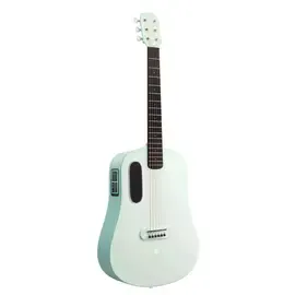 Трансакустическая гитара Blue Lava Touch Green с чехлом