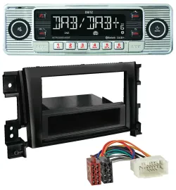 Dietz Bluetooth MP3 DAB USB Autoradio für Suzuki Gran Vitara (ab 2005)