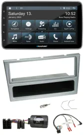 Blaupunkt USB DAB SD Lenkrad Bluetooth Autoradio für Opel Corsa C 2000-2004 silb