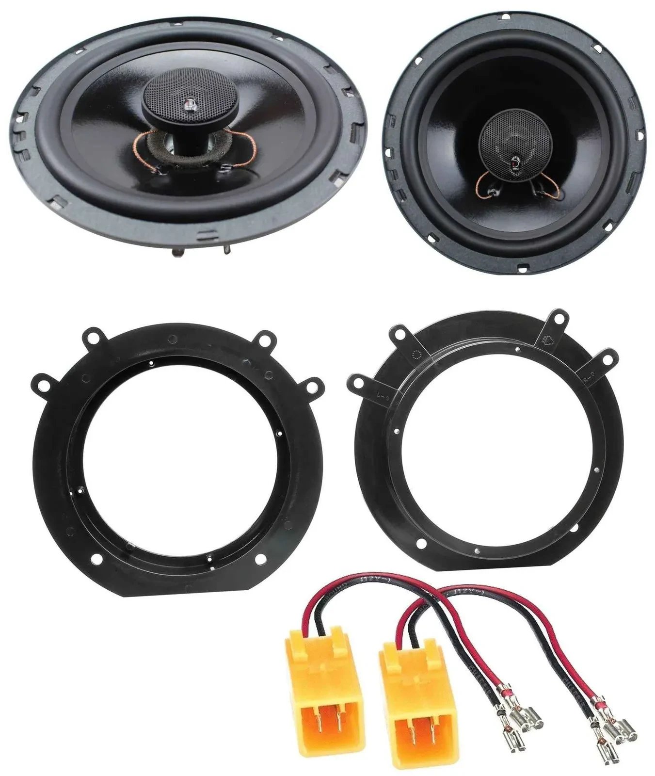 Dietz 135Watt 2-Wege 16,5cm Lautsprecher für Fiat Scudo Peugeot Expert bis 07 Fr