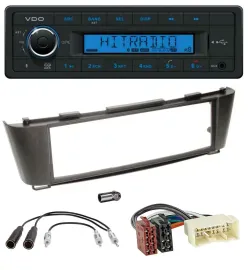 VDO AUX Bluetooth USB MP3 Autoradio für Nissan Almera (ab 2003)