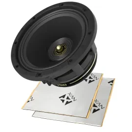 Cerwin Vega CVMPCL10 10" Coaxial Car Speakers + Sound Damping Kit