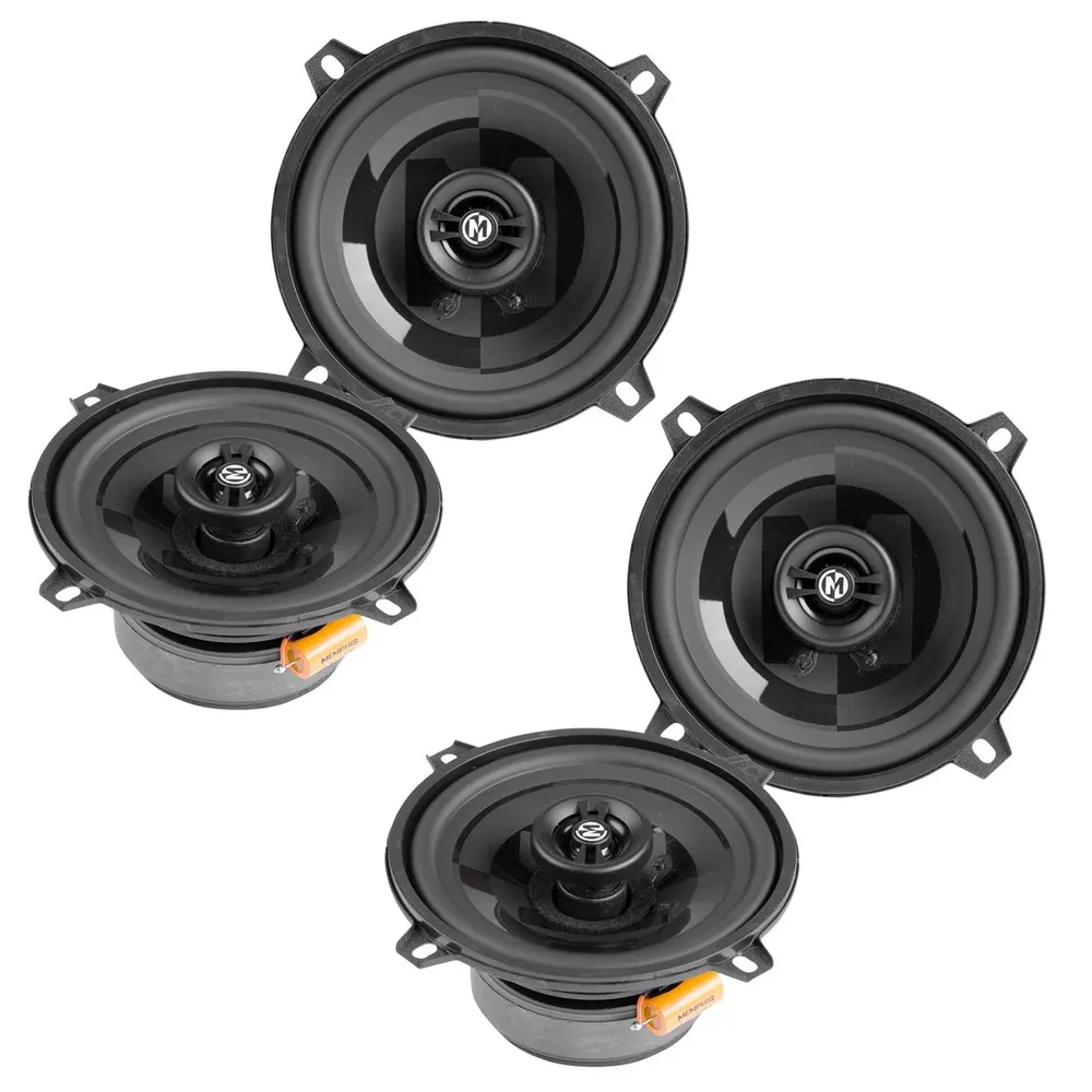 (2-Pairs) Memphis PRX5 120W 5.25" 2-Way Coaxial Car Speakers