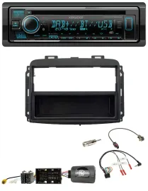 Автомагнитола для Fiat 500L (с 2012) Kenwood Bluetooth DAB USB CD