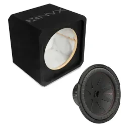 Сабвуфер пассивный NVX NE121S 12", закрытый, 3/4" MDF, 1 динамик, с сабвуфером CompR