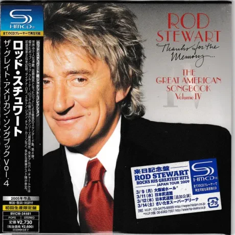 ROD STEWART - Thanks For The Memory... The Great American Songbook Volume IV (CD, Japan)