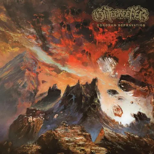 Виниловая пластинка Gatecreeper - Sonoran Depravation [New Vinyl LP] Black, Colored Vinyl, Red, Yell