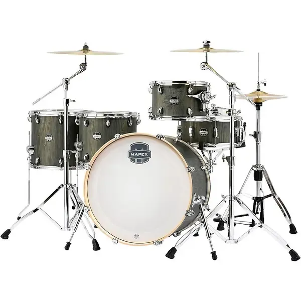Ударная установка акустическая Mapex Mars Series 5-Piece Crossover Shell Pack W/22" Bass Drum Dragonwood Chrome