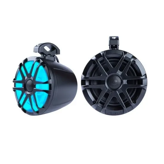 Memphis MXA62PS 75W 6.5" 4-Ohm Powersports Marine Speaker Pods - Black